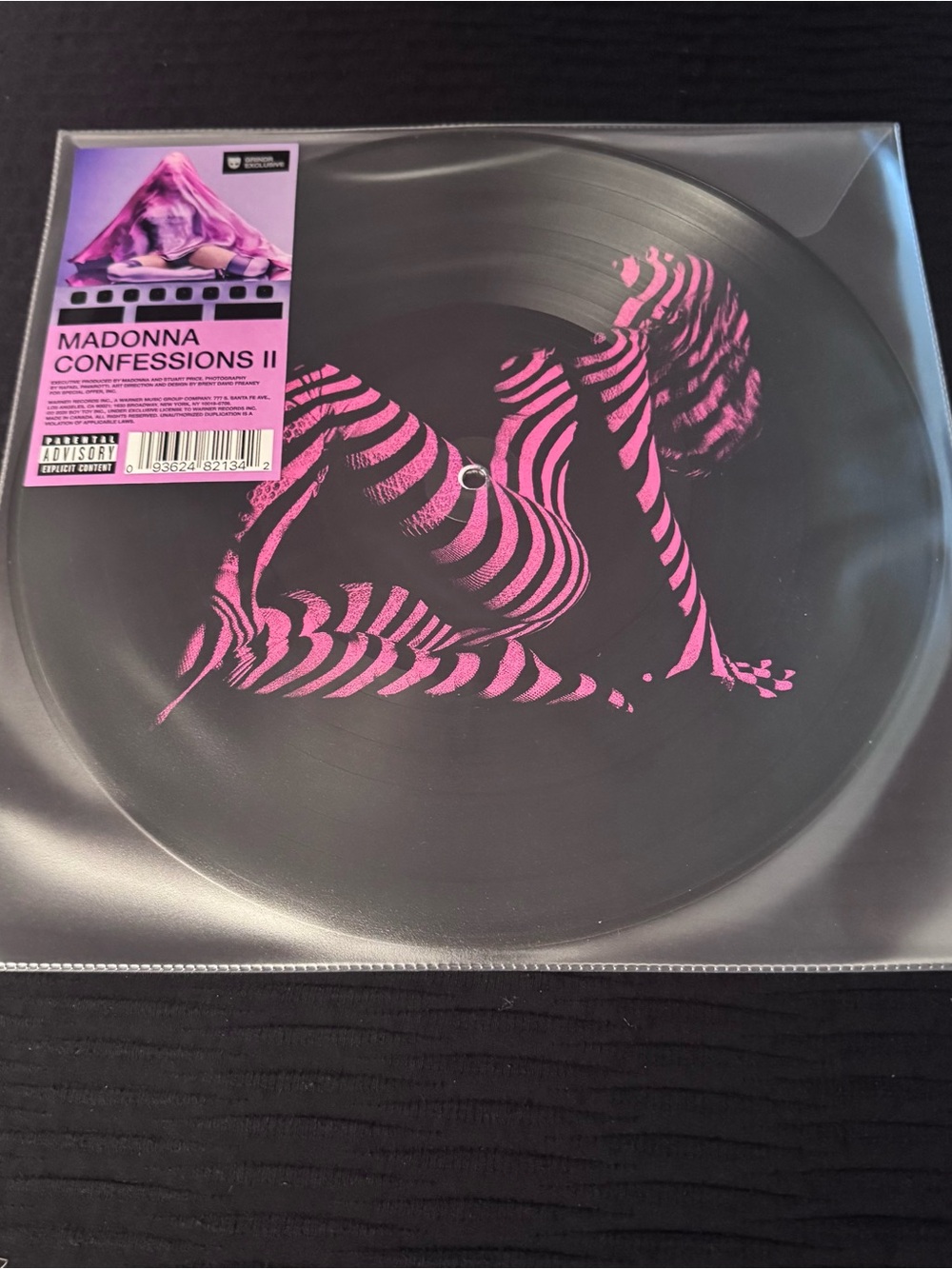 NEW! MADONNA Confessions 2 ll Grindr Exclusive Vinyl Picture Disc SEALED!